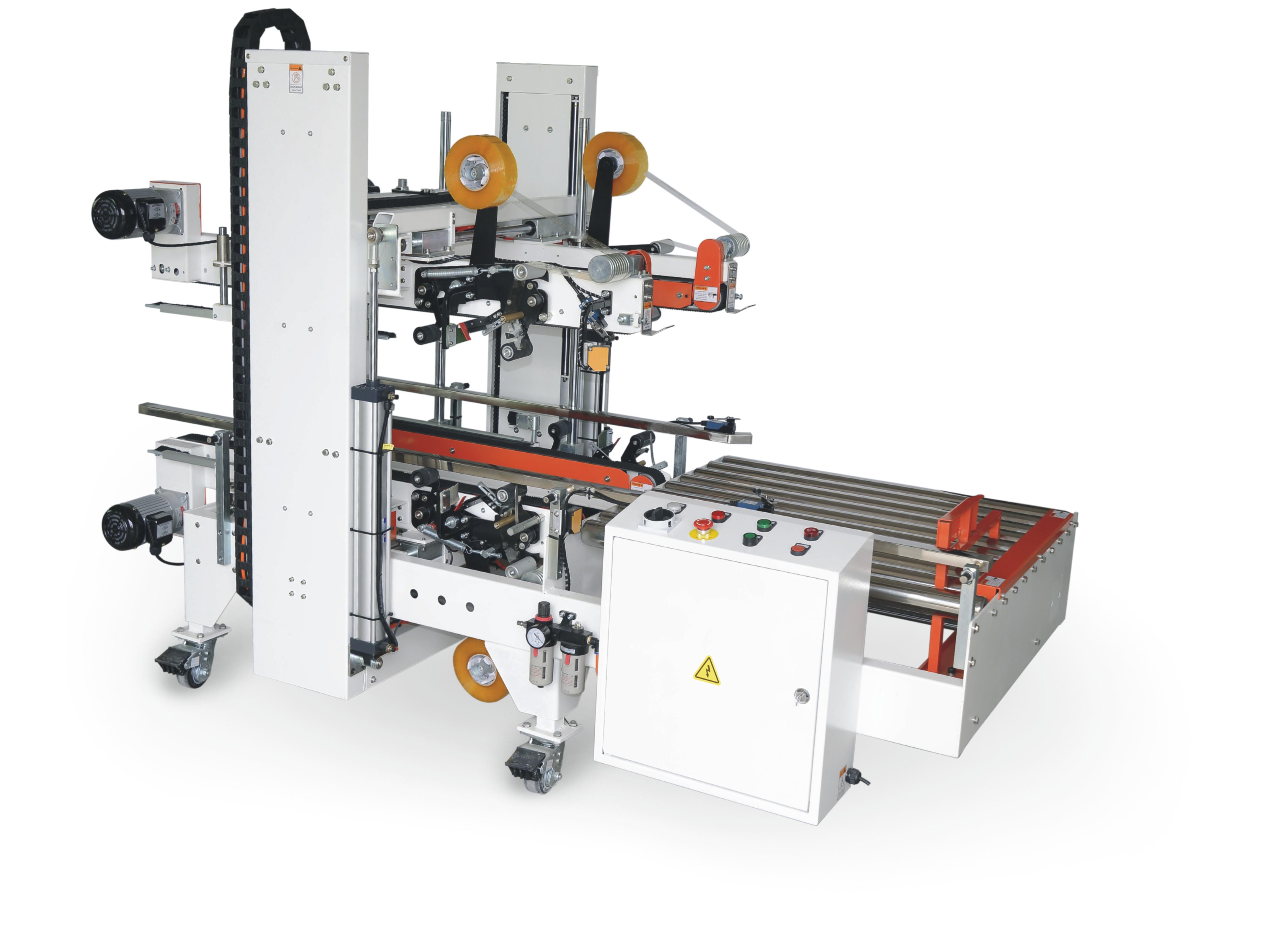 L型全自動角邊封箱機