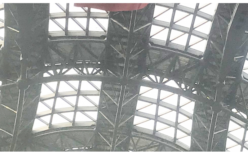 機(jī)場(chǎng)航站樓無(wú)機(jī)纖維噴涂